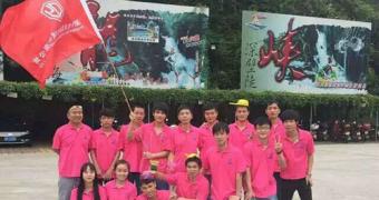 清涼6月，歐亞自動(dòng)化清遠漂流二日游
